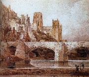 Thomas Girtin durham cathedral and bridge France oil painting artist